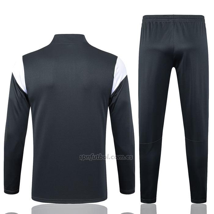 Chandal de Sudadera del Borussia Dortmund 2023-2024 Gris